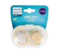 Philips Avent Chupete Ultra Air 0-6Meses Neutro 2uds