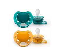 Chupete de silicona ultra soft 6-18 meses, 2 unidades - Philips Avent