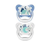 doctor Browns Chupete Prevent Night 6-18m Silicona Azul