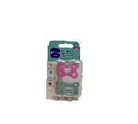 Chupete MAM Comfort 3-12 meses 2 uds rosa - pack doble de silicona