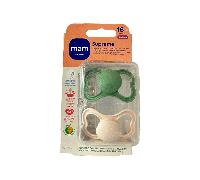MAM Supreme Pack Chupetes Silicona +16 m 2 uds