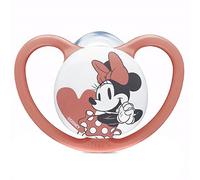 Chupete Nuk Space Mickey Rojo Sil 6-18m