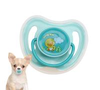 Chupete para cachorros, chupetes calmantes para masticar cachorros, de dentición de silicona, soluciones para aliviar la dentición para gatos pequeños y perros que viajan fuera