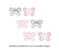 Chicco 00075121110000 chupete de niño Chupete ultrasuave Alrededor Silicona Rosa