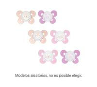 Chicco - Pack 2 Chupetes Physio Comfort silicona 6-16M Rosa