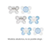 CHICCO Chupete Physio Comfort Silicona Azul 0-6 Meses // Precio, Comprar n/a 2 Unidades (Colores Aleatorios)