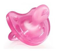 Chupete Physiosoft silicona Chicco Rosa 12M+ 1UD