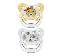 Chupete Prevent silicona Dr. Brown's 2 uds 6-18 meses - facilita el desarrollo oral