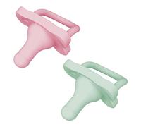 Dr Brown's HappyPaci Chupeta Silicona Rosa/Verde 0-6m x2