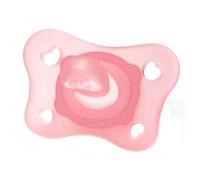 Chupete Silicona Minisoft Rosa 0-2m