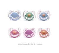 Chupete Suavinex Premium Fisiológico Silicona - Para Bebés de 0 a 4 Meses