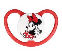 Chupete tranquilizador, chupete ortodóntico de silicona para recién nacidos + estuche (DISNEY Mickey Mouse B, 18-36m)