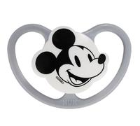 Chupete tranquilizador, chupete ortodóntico de silicona para recién nacidos + estuche (DISNEY Mickey Mouse A, 0-6m)