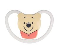 Chupete tranquilizador, chupete ortodóntico de silicona para recién nacidos + estuche (DISNEY Winnie the Pooh B, 6-18m)