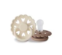 Chupetes Block Fairytale Sand Frigg - Talla: 0 - 6 meses, Material: Silicona, Tetina: Redonda
