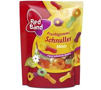 Chupetes de goma Red Band con sabor a fruta - 1 paquete (1 bolsa de 200 g) - Para disfrutar de un snack durante más tiempo - Dos sabores frutales en cada pieza - Calidad holandesa