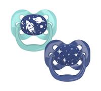 Chupetes Dr. Browns Advantage Reversible - Azul , 0 - 6 meses