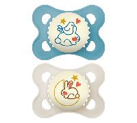 Chupetes MAM Original Night 2-6 Silicona x2