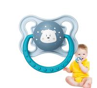 Chupetes nocturnos para niños pequeños, para el desarrollo sensorial, pezón nocturno ligero para el hogar, tren, avión