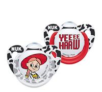 Chupetes para bebé NUK con diseño de Disney para bebés de 6 a 18 meses | Chupetes de silicona sin BPA | Jessie y YeeeHaaw (Toy Story) | 2 unidades