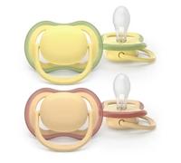 Chupetes ULTRA AIR NATURE Tetina silicona orthodontic 0-6 m. Philips Avent