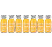 Chupito de jengibre - para un golpe rico de energía. Ecológico y vegano. Sin azúcar y sin aditivos. 7 x 60 ml