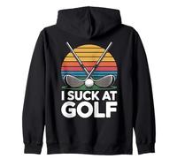 Chupo en el Golf Broma Divertido Perdedor de Golf Hombres sarcásticos Golf Sudadera con Capucha