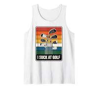 Chupo En Golf Loser Papá Broma Sarcástica Golfing Camiseta sin Mangas