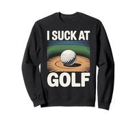Chupo En Golf Loser Papá Broma Sarcástica Golfing Sudadera