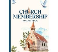 Church Membership Record Book: Church Record Book for Small Churches | Congregation Tracker With Alphabetical Tabs