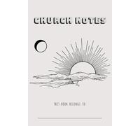 Church Notebook & Journal: Prayer Notebook