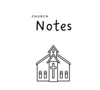 Church Notes: Activity book for kids