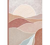 Church of Jesus Christ of LDS General Conference Notebook Study Journal Youth Missionary Gift abstract dessert painting neutral cover one year two ... impressions book one year two conferences