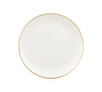 Churchill Stonecast Plato Plano, Porcelana, Barl White, Blanco 29x2x29 Cm
