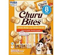Churo Bites Perro 8x8x12 Snack para Perros (Pollo)