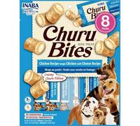 Churo Bites Perro 8x8x12 Snack para Perros (Pollo Y Queso)