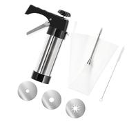 Churro extrusor para preparación de alimentos tradicional española, máquina de acero inoxidable, práctica prensa de galletas, utensilio de cocina seguro para churro