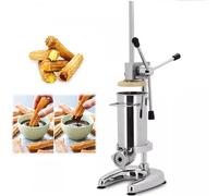 Churros manual con 5 boquillas, capacidad de 3 litros para restaurantes y panaderías