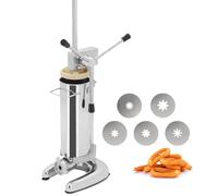 Churros vertical con 5 boquillas, máquina manual resistente para restaurantes y panaderías