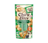 CHURU - Bites de Pollo con Atún (3 Tubos x 10 g) - Alimento en Snack para Gatos Adultos