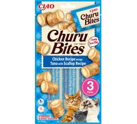 Churu Bites Gato - Atún con Vieira