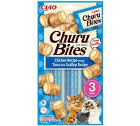 Churu Bites - Gato 3 x 10g - Atún con Vieira