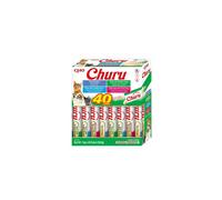 Churu Cat Caja Variedades Atún 40x14g - Pack Ahorro de Snacks Cremosos para Gatos