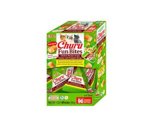 Churu Cat Fun Bites De Pollo Con Calabaza Pack 8 X 12 Gr 96 Gr