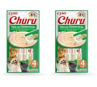 CHURU Cat Receta DE ATUN con Pollo 4X 14GR (Paquete de 2)