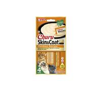 Churu Cat Skin & Coat Pollo 4x14g - Snack Cremoso para Gatos que Cuida Piel y Pelo