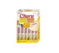 INABA Churu para gatos – mezcla de pollo y ternera – 20 x 14 g