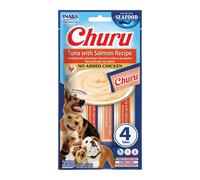 Churu Dog Atún con Salmón para Perros 4 x 14 gr