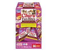 Churu DOG Fun Bites - Deliciosos snacks para perros, horneado y cremoso (Pack 8 x 12gr) - INABA CIAO