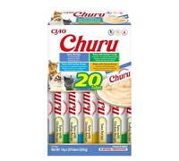 Churu Gatos Caja Variedades 20x14 Gr Snack para Gatos (Variedad Atún)